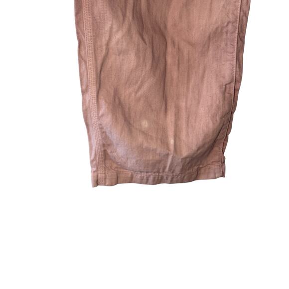 madewell dye perfect vintage wide-leg carpenter jean shaded pink np135 size 31 - Picture 4 of 8